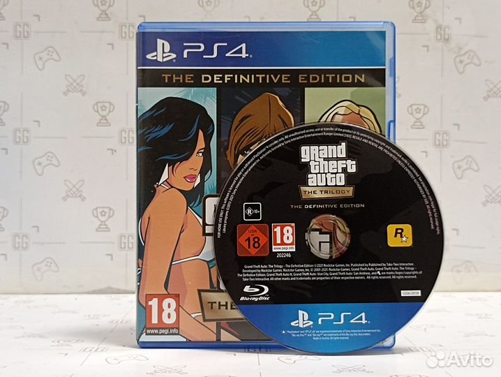 Grand Theft Auto The Trilogy (PS4/PS5, Новая)