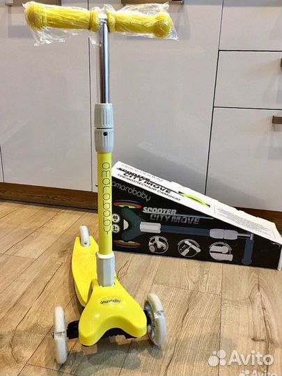 Новый складной самокат Amarobaby City Move