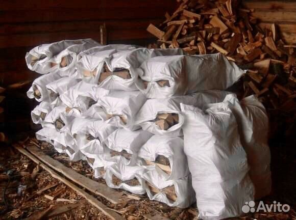 Дрова Дубовые в мешках и сетках uy299