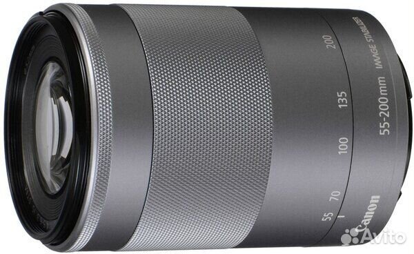 Canon EF-M 55-200mm f/4.5-6.3 IS STM Silver