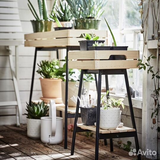 Пьедестал для цветов Икеа. Доставка бесплатно