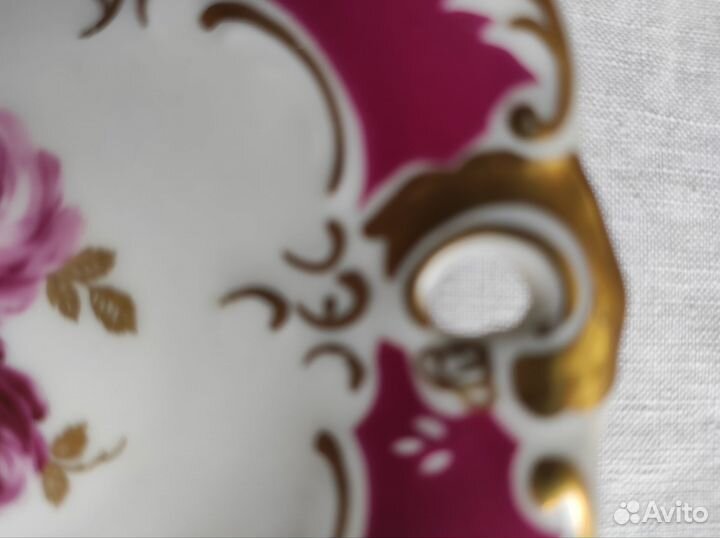 Блюдце фарфор Wallendorf