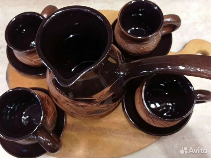 Керамический набор для кофе, кофейный сервиз