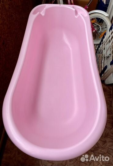 Ванночка для купания с подставкой/сушилкой