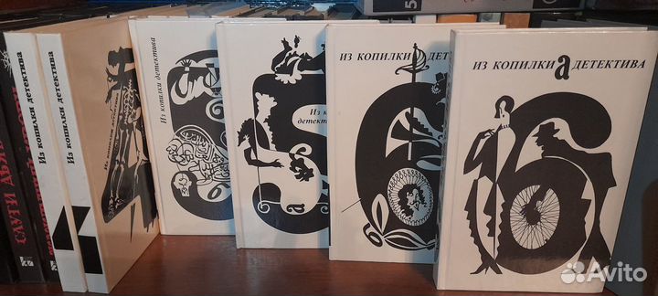 Коллекция детективов и др. книг, в идеал. сост