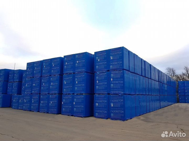 Газобетонные блоки 625х150х250