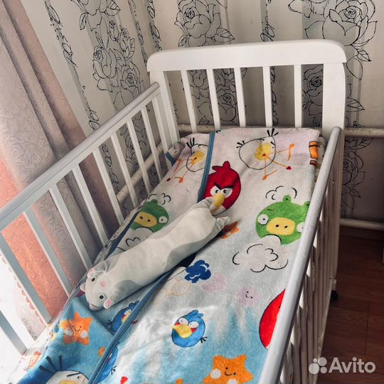 Детская кровать для новорожденных бу