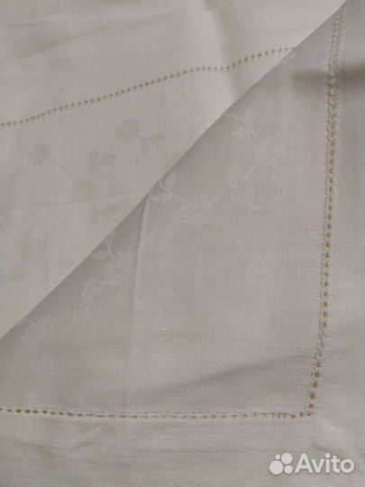 Скатерть льняная новая СССР, портьеры