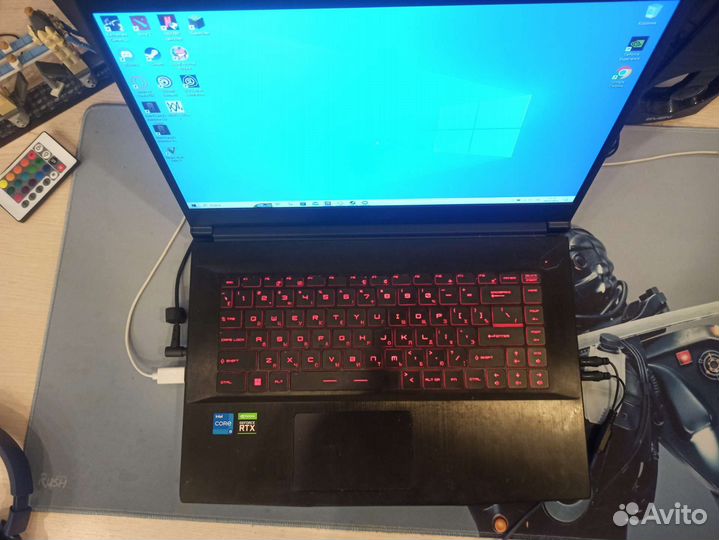 Игровой ноутбук msi katana rtx 3050 4gb