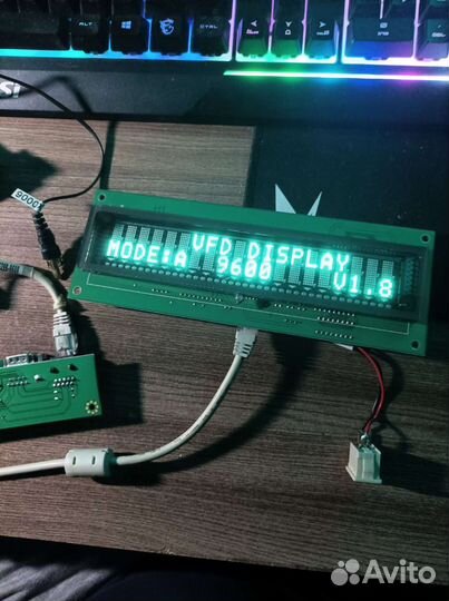 Вакуумный люминесцентный дисплей VFD