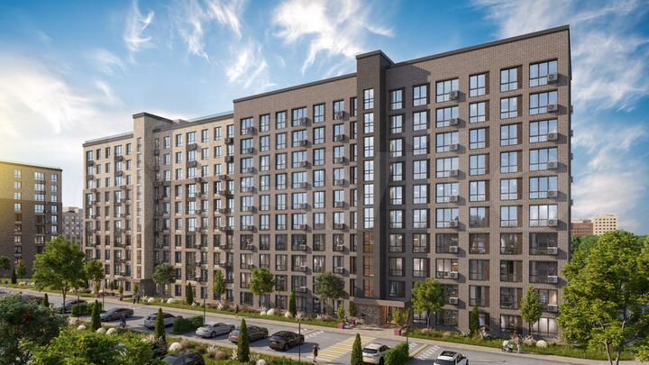 1-к. квартира, 31,8 м², 3/10 эт.