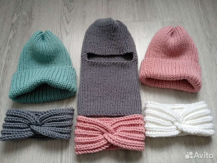 Балаклава, шапки, повязки