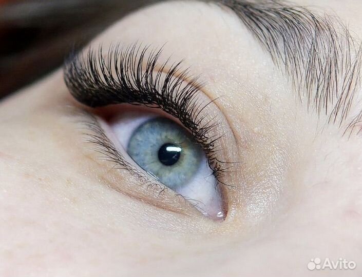 Наращивание ресниц модель