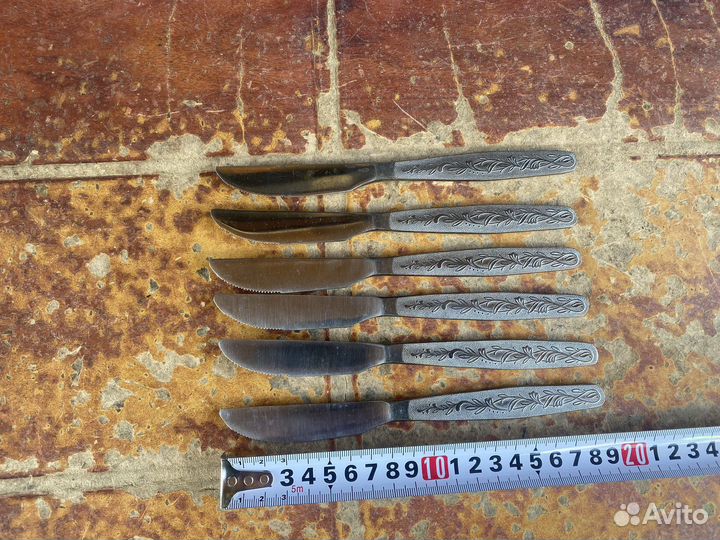 Ножи столовые нержавейка СССР