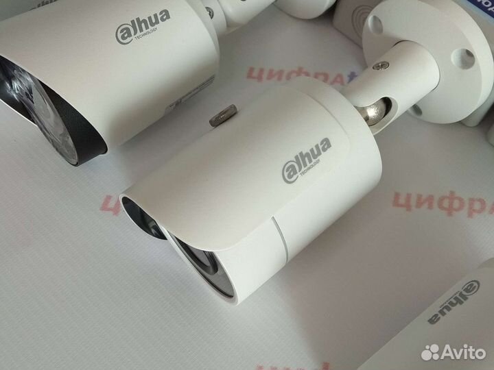 4 Камеры видеонаблюдения 4Мп регистратор Dahua