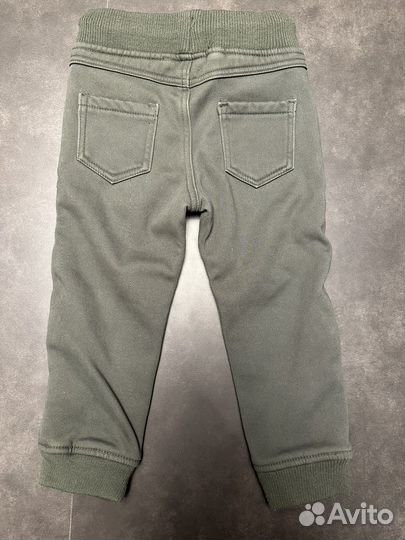 Штаны демисезон с утеплением 98