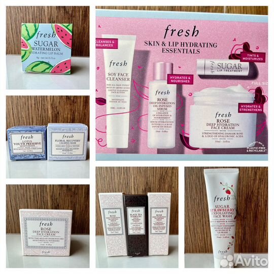 Fresh в ассортименте, набор Hydrating Skincare