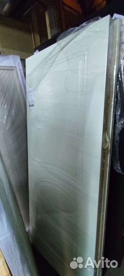 Двери эмаль слоновая кость с витрины на 80 остатки