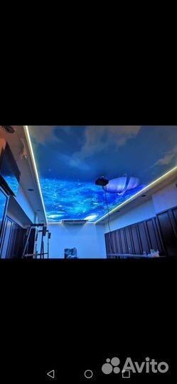 Натяжные потолки