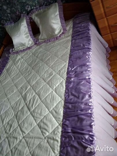 Покрывало на кровать бу
