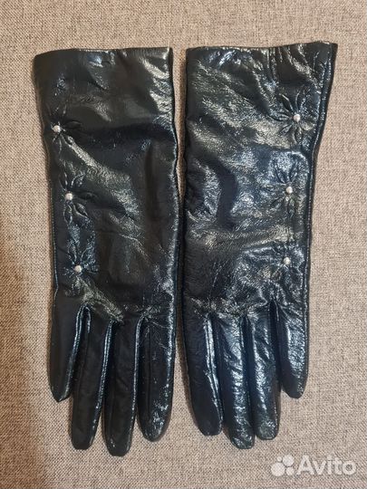 Перчатки женские натуральная кожа размер 7