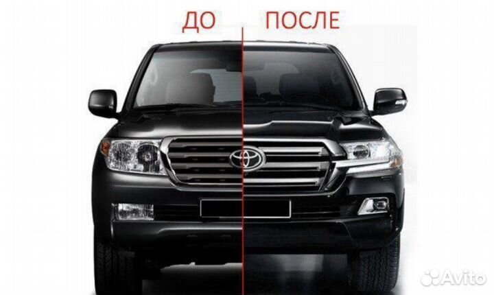 Toyota LC200 обвес рестайлинг 2022г