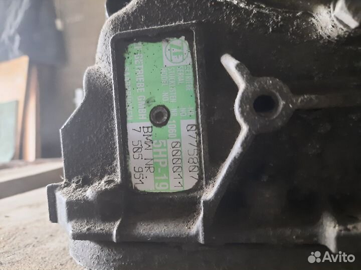 АКПП ZF 5hp19 на bmw 5 серия e39