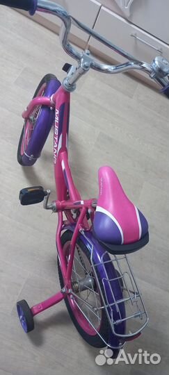 Велосипед для девочки Mustang почти новый