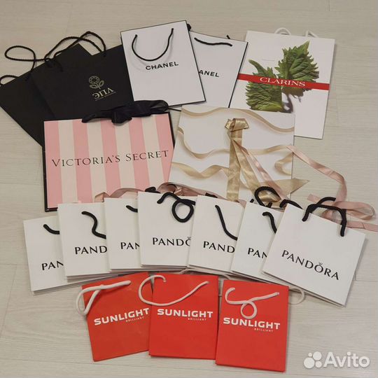 Брендовые пакеты / коробки/косметички