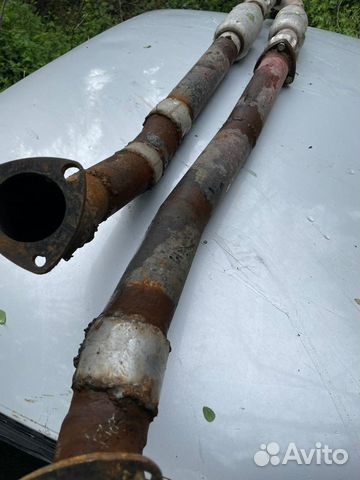 Приёмная труба BMW E36 средняя часть