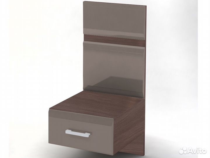 Тумба тб 2 Спальня Вегас (шимо темный/кофе с молок