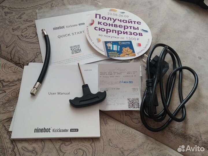 Ninebot by segway max g30p серый