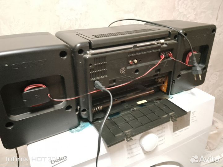 Музыкальный центр sony CFS-715S mega bass