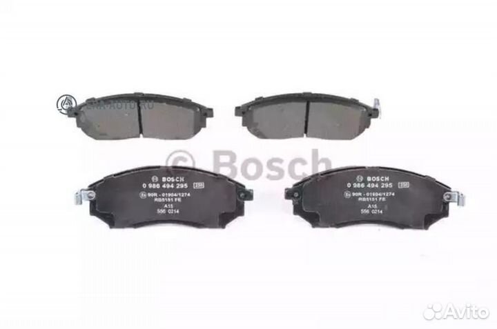 Bosch 0986494295 Колодки торм.пер