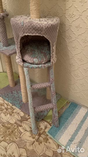 Когтеточка с домиком бу