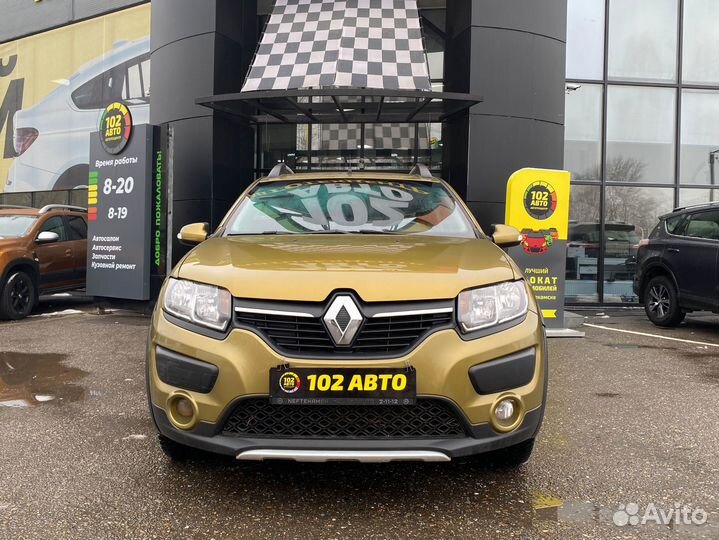 Renault Sandero Stepway 1.6 МТ, 2015, 128 000 км
