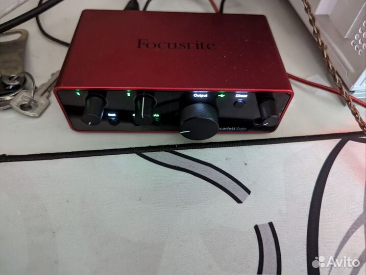 Solo studio 4th gen focusrite scarlett