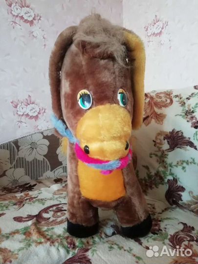 Большой медведь мягкая игрушка пони подарок