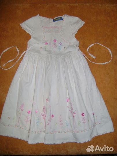 Девочке футболки, кардиган,платье,брюки 2-7л