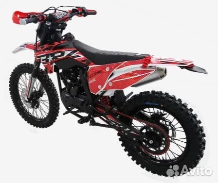 Мотоцикл Кросс/Эндуро BRZ MX5 PR300 RED