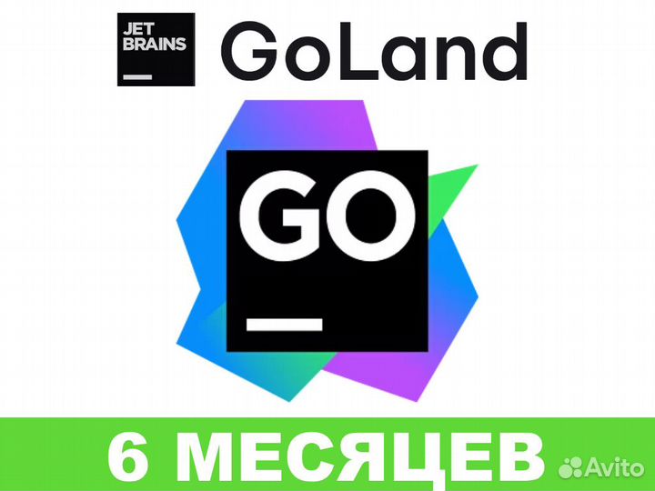 Лицензия JetBrains GoLand 6 месяцев
