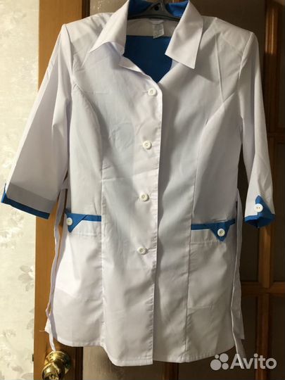 Халат рабочий, домашний, медицинский