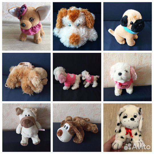 Мягкие игрушки собаки (сумка) Aurora, Fluffy Famil