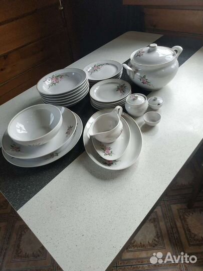 Сервиз столовый Богдановичский фарфоровый завод