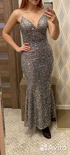 Вечернее платье, в пол, р.42-44