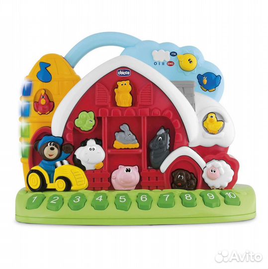 Говорящая Ферма Chicco рус/англ