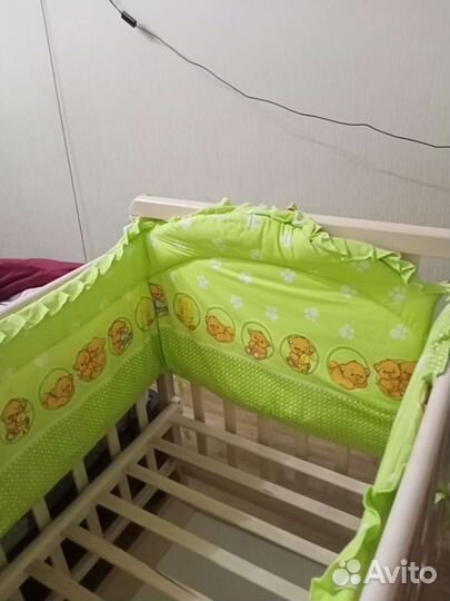 Бортики в детскую кроватку