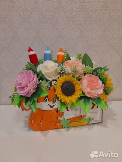 Букеты из мыла ручной работы