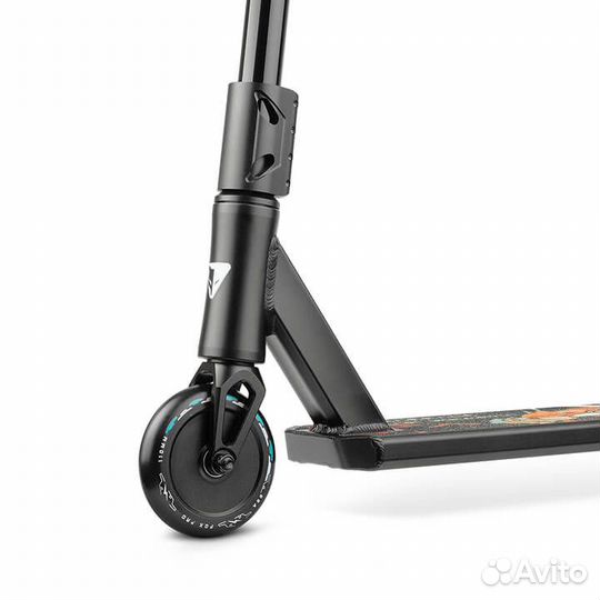 Трюковый самокат Fox Pro Raw 03 чёрный новый