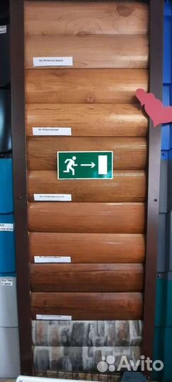 Сайдинг металлический евробрус 3д